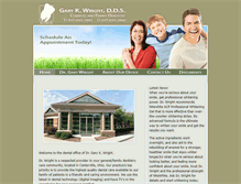 Tablet Screenshot of drgarywright.com